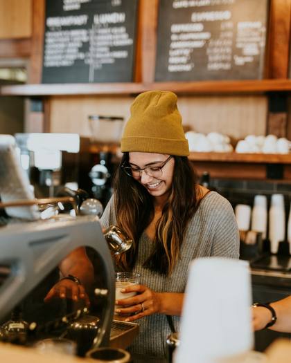 Jess Hall, head barista