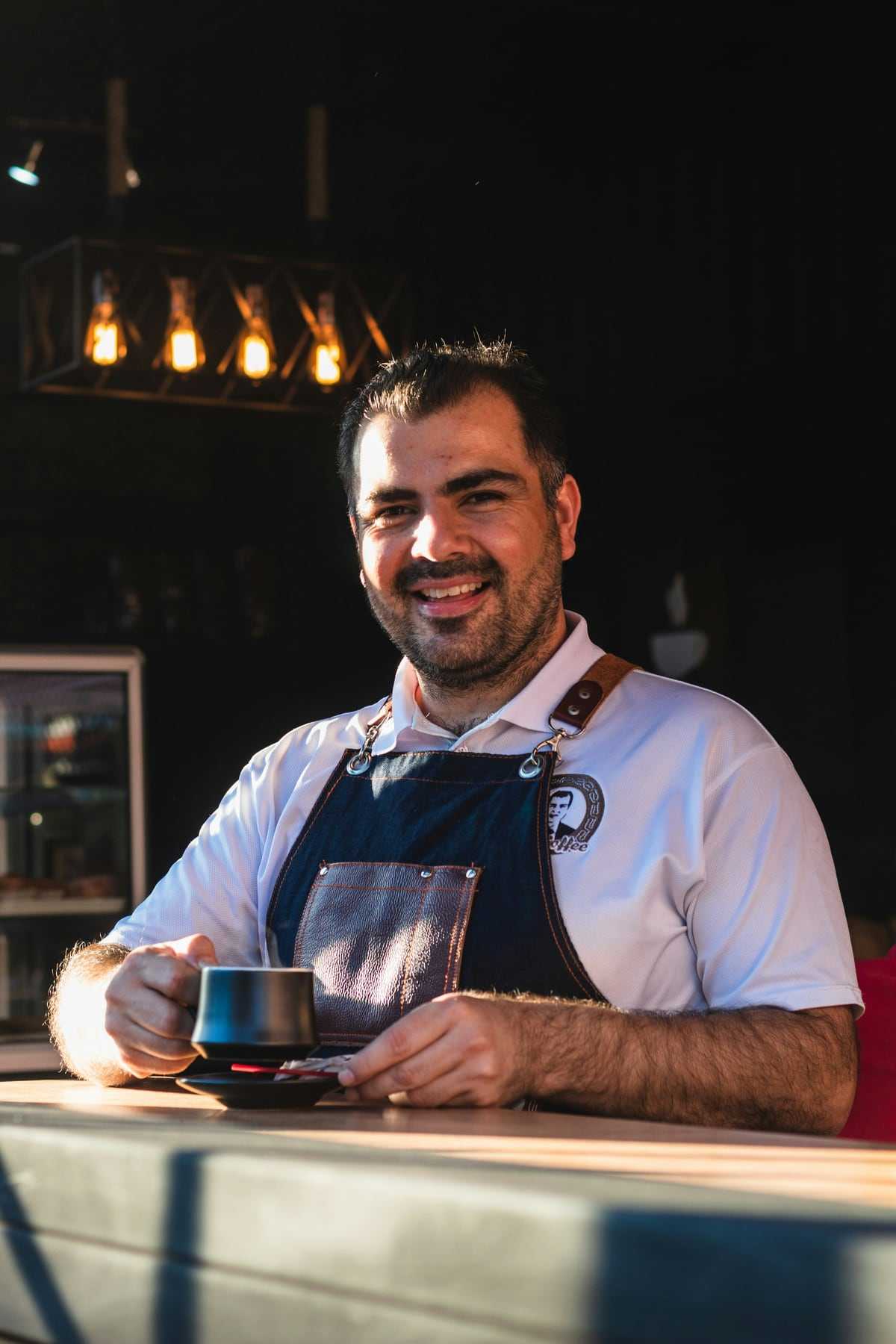 Nikos, restaurant owner