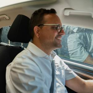 Tom Barker, driving instructor