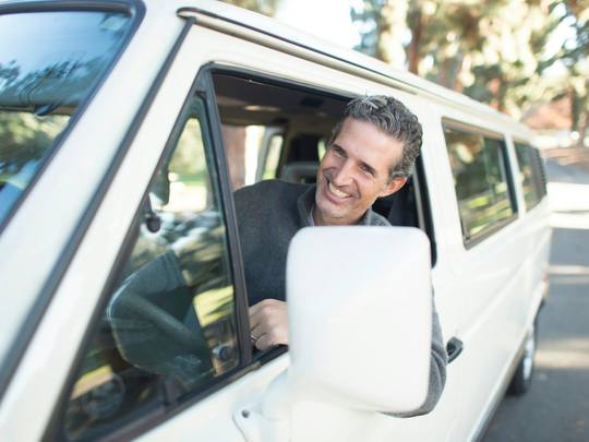 Marcus after passing their driving test