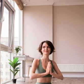 Nadia, yoga teacher