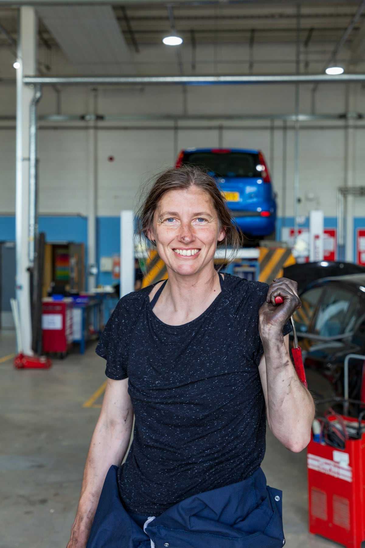 Leanne Carter, master technician