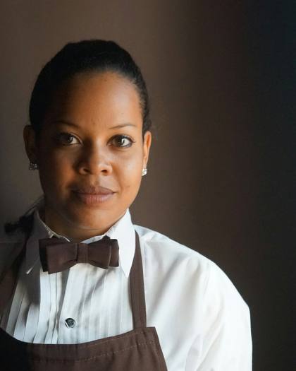 Amara Bello, café manager